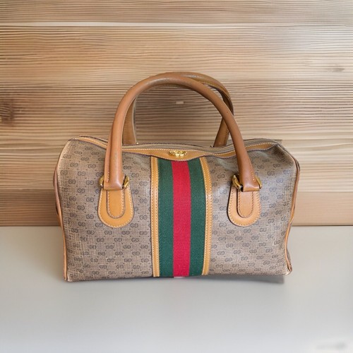 MOLTO RARA GUCCI Vintage anni 60 70 Borsa a mano