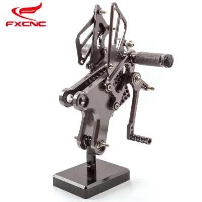 For LIFAN KP Mini 150cc KPR150 CNC Adjustable Rearset Footpeg GP Pedal Set - Image 1 of 4