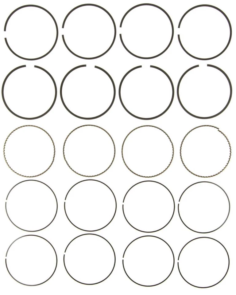 Juego de anillos de pistón de motor para Mitsubishi Galant Eclipse MAHLE 1989-1992 ORIGINAL Foto 1 de 1