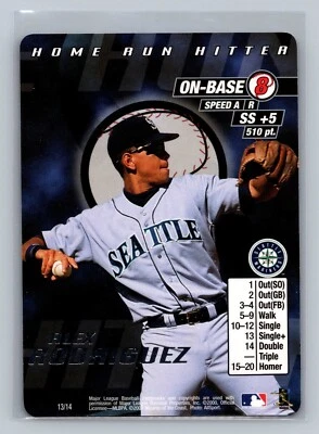 2000 MLB Showdown ALEX RODRIGUEZ (#13/14) "Home Run Hitter" Promo / NM-MT - Image 1 of 2