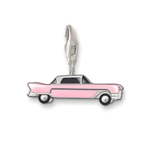 Charm Pendant Car Pink - Picture 1 of 1