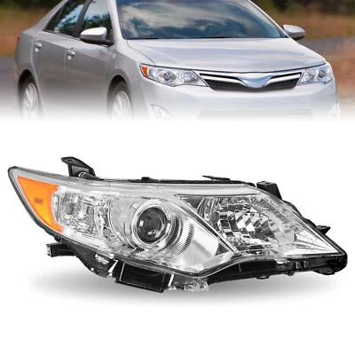 Faro proyector cromado lado derecho del pasajero para Toyota Camry 2012 2013 2014 Foto 1 de 4