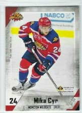 2017-18 Moncton Wildcats (QMJHL) Mika Cyr