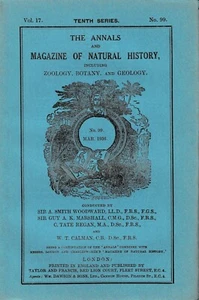 DESCRIPTIONS & RECORDS OF BEES March 1936 ANNALS AND MAGAZINE OF NATURAL HISTORY - Imagen 1 de 2