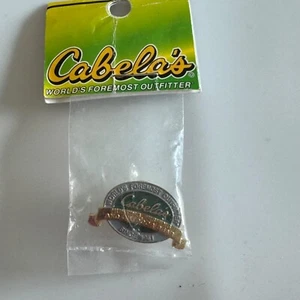 Cabela’s World's Foremost Outfitter Branded Pin Tie Tack – New in Packaging - Picture 1 of 3