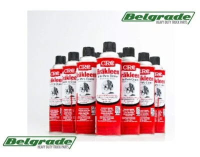 CRC 05089 BRAKLEEN Brake Parts Cleaner - Non-Flammable 19oz Cans, 12 PACK - Image 1 of 3