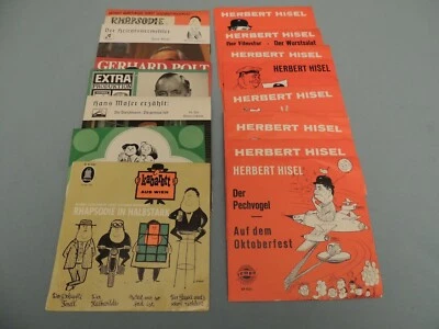 16 x 7" Single Kabarett Gerhard Polt Hans Moser Herbert Hinsel ... | Mint- to EX - Bild 1 von 4