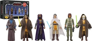 Star Wars Retro Collection 3.75" Acolyte Jedi Master Sol Mae Osha 6pc Set 241101 - Picture 1 of 16
