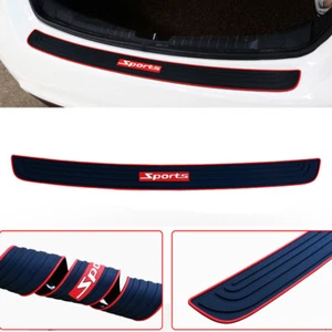 Car Rear Rubber Bumper Guard Scratch Protector Non-slip Cover Pad Accessories - Bild 1 von 12