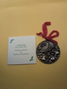 PRIMO DI SERIE MATTHEWS 12 GIORNI DI NATALE BRONZO 1987 ORNAMENTO - Foto 1 di 3