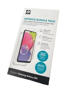 Paquete de Defensa Estuche Película PET Protector de Pantalla para Samsung Galaxy A03 IFROGZ Foto 1 de 4