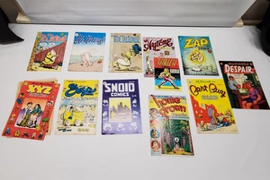 Menge 12 R. Crumb Comics Mr. Natural Snatch Zap - Bild 1 von 13