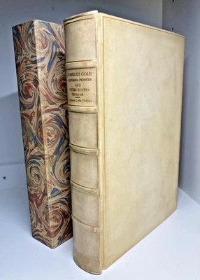 1929 CORNELIUS COLE – California Pioneer  | John Henry Nash Fine Press VELLUM - Image 1 of 4