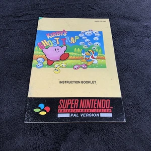 Super Nintendo Kirby's Ghost Trap UKV Good Condition - Picture 1 of 1