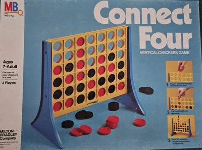 Milton Bradley Connect Four Board Game Vintage 1974 COMPLETE!! #4430- EXCELLENT - Image 1 of 4