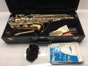 Saxofón alto Yamaha Japón 054596 - Juego con estuche, boquilla - Imagen 1 de 14