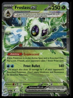 SV04: Paradox Rift #003/182 Froslass ex - Image 1 of 2