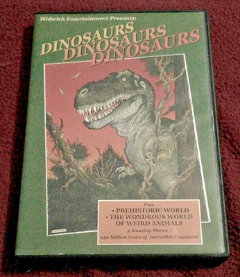 Dinosaurs Dinosaurs Dinosaurs RARE OOP DVD Gary Owens, Chiodo Brothers - Image 1 of 3