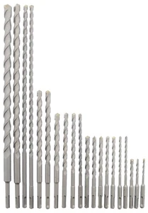 ETD 20 Piece SDS Rotary Hammer Concrete Masonry Drill Bit Set fit Milwaukee® - Picture 1 of 10