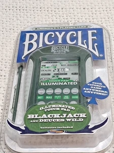 TOTALMENTE NUEVO Bicicleta Blackjack Juego Portátil Y Deuces Wild Juego Electrónico - Imagen 1 de 2