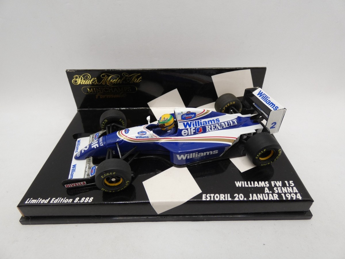 自動車 MINICHAMPS Ayrton Senna 1/43 1/43 Minichamps 1991 Formula 1 Ayrton Senna McLaren MP4/6 #1