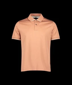 Herren T-Shirt Mercery Clare Tipped Kurzarm Poloshirt in Rot - Bild 1 von 1