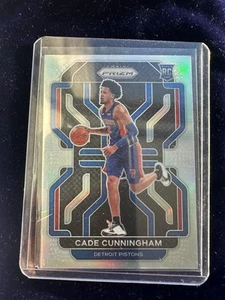 2021-22 Panini Prizm Cade Cunningham Silver Prizm Rookie RC Pistons #282 - Picture 1 of 4