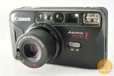 [Tested] Canon Autoboy MINI T Sure Shot Point & Shoot 35mm Compact Japan #752 - Image 1 of 4