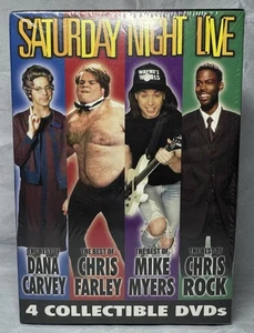 Saturday Night Live 4 Collectible DVDs Box Set -Chris Farley- Chris Rock- Sealed - Picture 1 of 6
