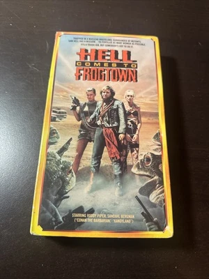 Hell Comes to Frogtown VHS Movie Roddy Piper Sandahl Bergman New World 1988 - Image 1 of 4
