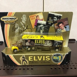 110 Elvis Matchbox Trailer Minicar Truck - Picture 1 of 5