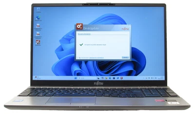 Fujitsu LifeBook U7511 TOUCH i5 16GB 512GB-SSD WWAN 4G 15,6" Cam BGE PalmSec W11 - Bild 1 von 4