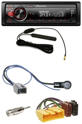 Pioneer MP3 DAB 1DIN AUX USB Autoradio für Mazda 2 (DY, 2003-2007) - Bild 1 von 4
