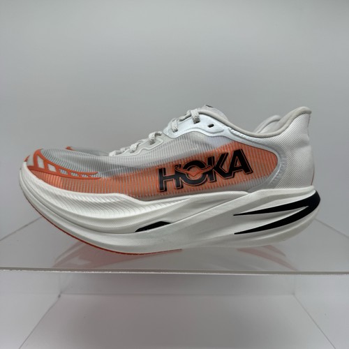 Scarpe da corsa Hoka One One Cielo X1 2.0 bianco arancione 1162053 PLV uomo taglia 9