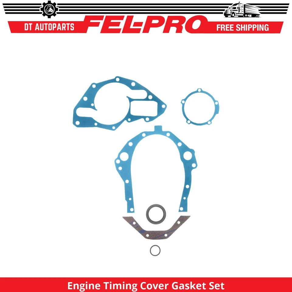Juego de juntas de cubierta de distribución de motor V6 Fel-Pro 2,8 L Pontiac Firebird 1982-1986 Foto 1 de 1