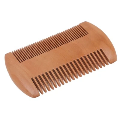 Wooden Baby Hair Brush And Comb Set Wool Brush Double Edged Comb For Baby Sho - Image 1 of 4