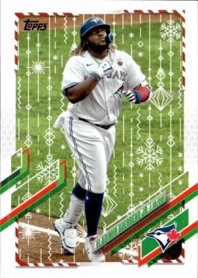 Vladimir Guerrero Jr. 2021 Topps Holiday Baseball - #HW146 - Toronto Blue Jays - Image 1 of 2