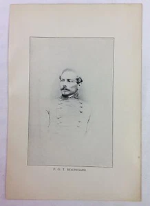 Antiguo Libro Iluminado de la Historia del Mundo 1897 P. G. T. Beauregard - Imagen 1 de 2