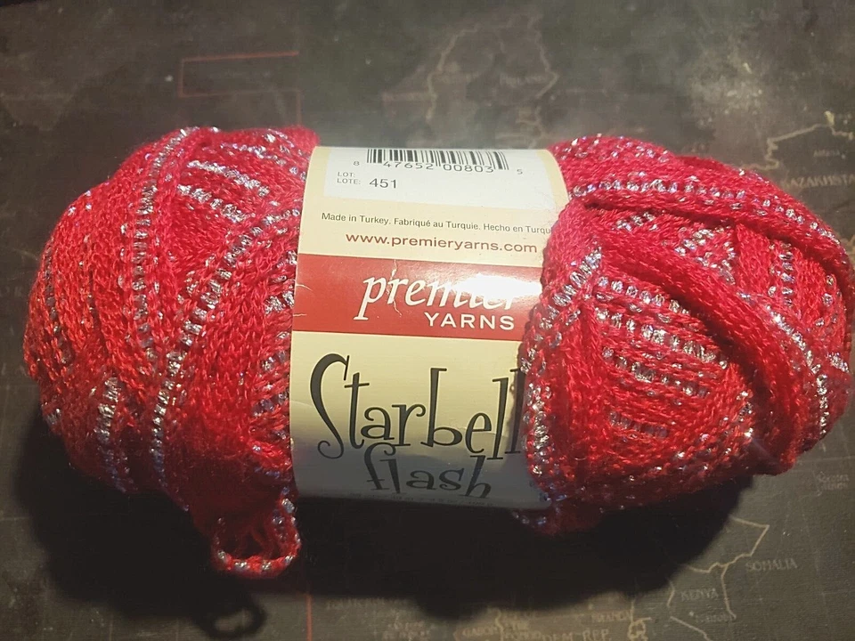 Hilo Starabella Flash con purpurina (100 g) Foto 1 de 1