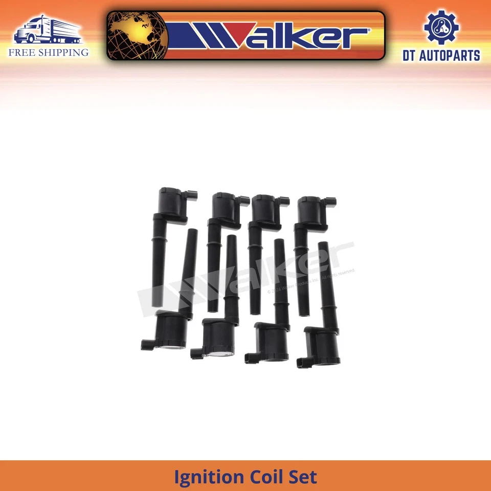 For 2003-2004 Mercury Marauder 4.6L V8 Ignition Coil Set Walker  - Image 1 of 4