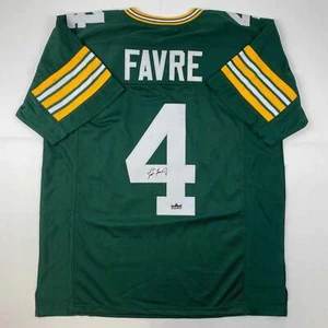 Facsimile Autographed Brett Favre Green Bay Green Reprint Jersey Size Men's XL - Picture 1 of 4