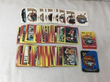 1989 Topps Back to the Future II Complete Card Set & Stickers & Wax Wrapper MINT