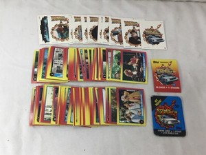 1989 Topps Back to the Future II Complete Card Set & Stickers & Wax Wrapper MINT