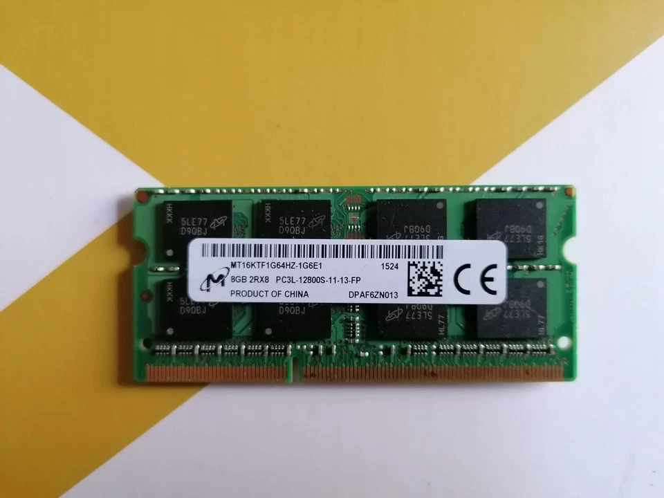 MODULO RAM MICROMEMORY   8 GB 2Rx8  PC3L 12800S-11-13-FP 1524 SPED.GRATIS - Immagine 1 di 1