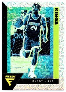 2020-21 Panini Flux Silver Mojo Prizm Buddy Hield Sacramento Kings #155