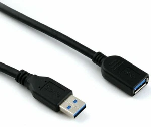 Super Speed USB 3.0 M To F Socket Extension Cable Cord - 30 CM LONG - Picture 1 of 2