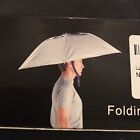 Luwint 36'' Diameter Elastic Fishing Gardening Folding Umbrella Hat Headwear