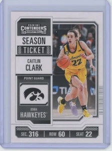 Colección Caitlin Clark 2024 Panini Caitlin Clark - College Contenders #CC2 - Imagen 1 de 2