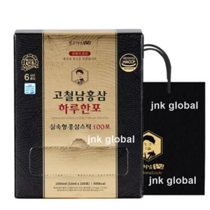 Korean Red Ginseng 6 Year Old Extract 100 Stick + Track - Photo 1/12