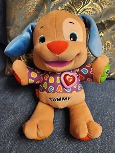 Fisher Price Laugh Learn Puppy Dog Animal Plush Interactive Learning Baby Toy